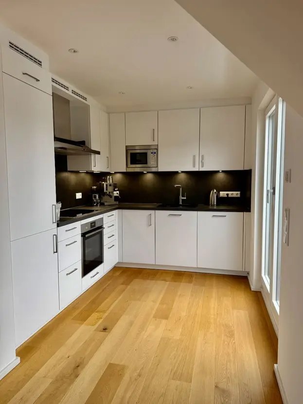 Einbauküche der Maisonette